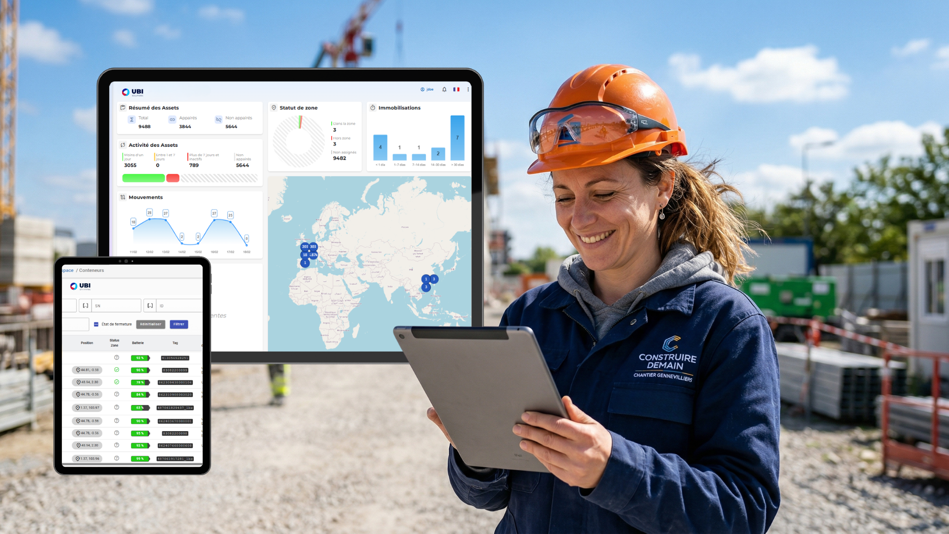 Géolocalisation temps réel en chantier (1)