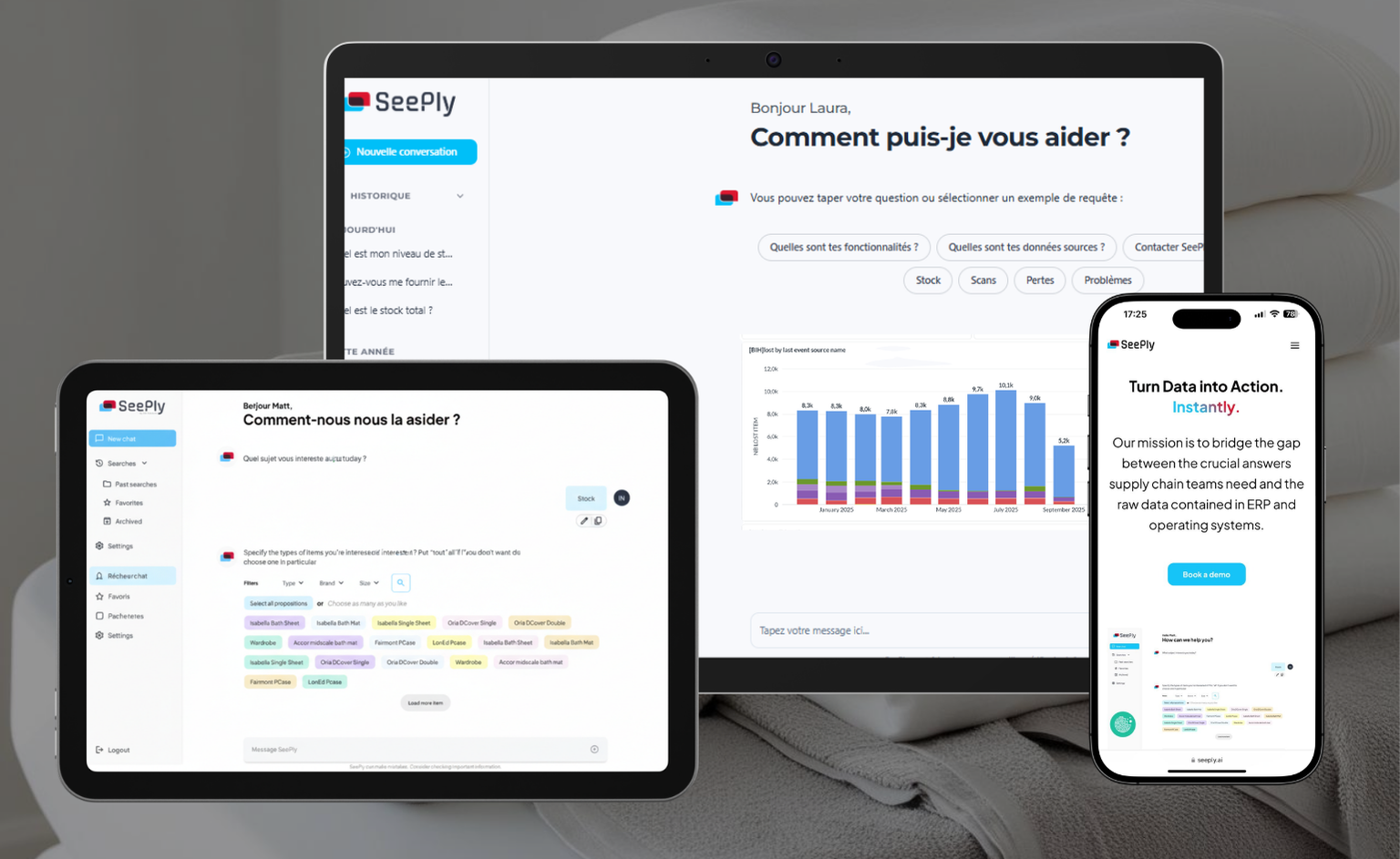 Mockups SeePly UBI Solutions