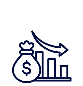 Lower cost Lower cost